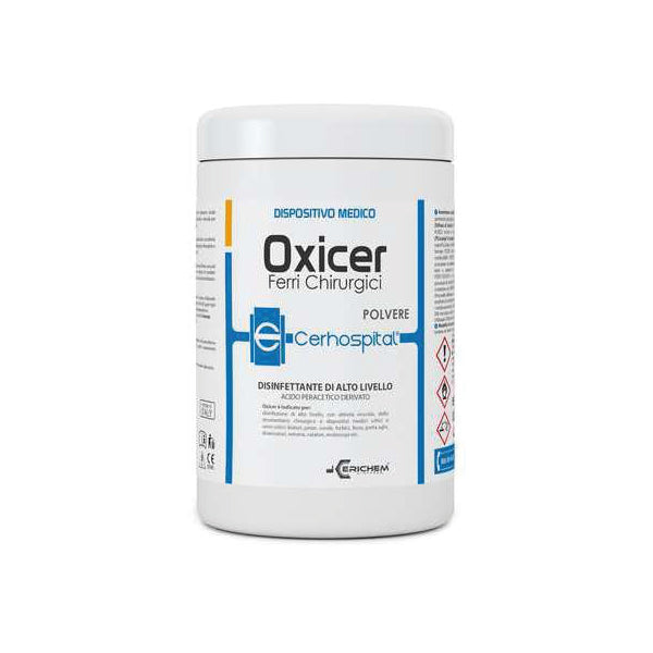 Oxicer polvere disinfettante sterilizzante acido peracetico 1 kg
