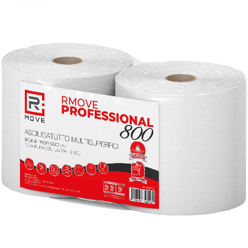 Rotoloni Coppia Bobina Pura Cellulosa