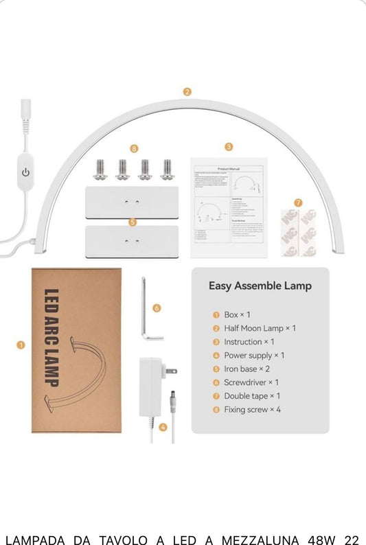 Lampada da tavolo Bride