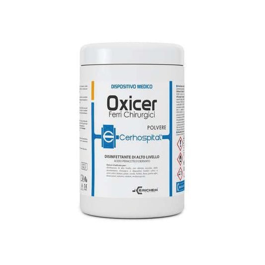 Oxicer polvere disinfettante sterilizzante acido peracetico 1 kg